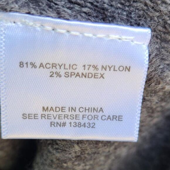 Modcloth Gray Cable Knit Cowl Neck Sweater Dress size Medium NWOT!  NEW! - Picture 4 of 7